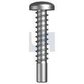 Hobsons - #10 x 2 410 Stainless Ansi B18.6.3 / 410 Self-Tapper Pan Sq Pilot Pnt (Pack Of 1000)